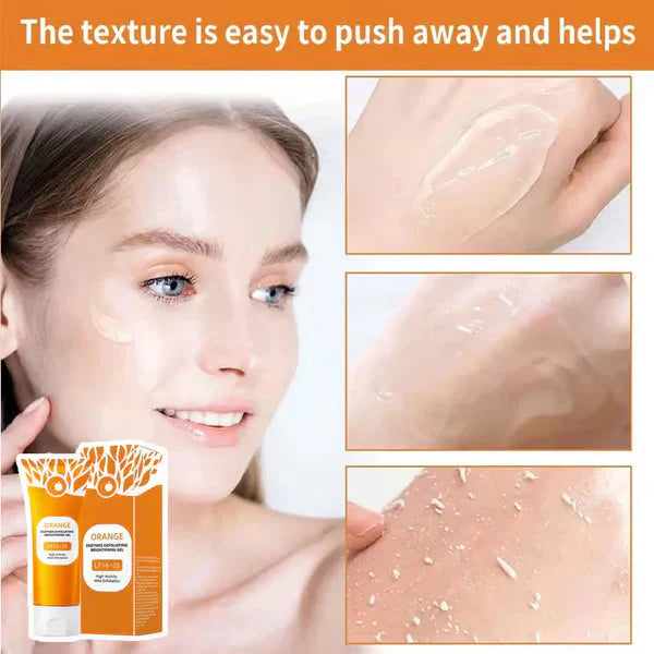 Orange Enzyme Glow Gel 😍 Dark Spot & Dead Skin Remover